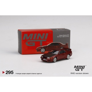 【模例】Mini GT 1/64 Nissan Skyline GT-R R32 珍珠紅 BBS輪圈 MGT00295