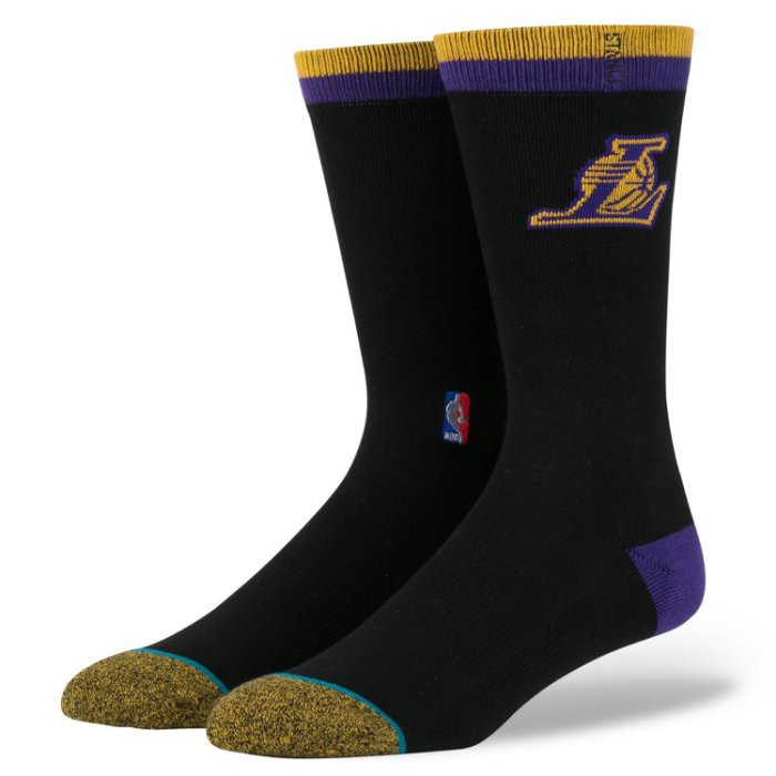 Stance NBA LAKERS CASUAL 洛杉磯湖人 襪子 中筒襪 紫金王朝 球衣 KOBE 詹姆士 冠軍