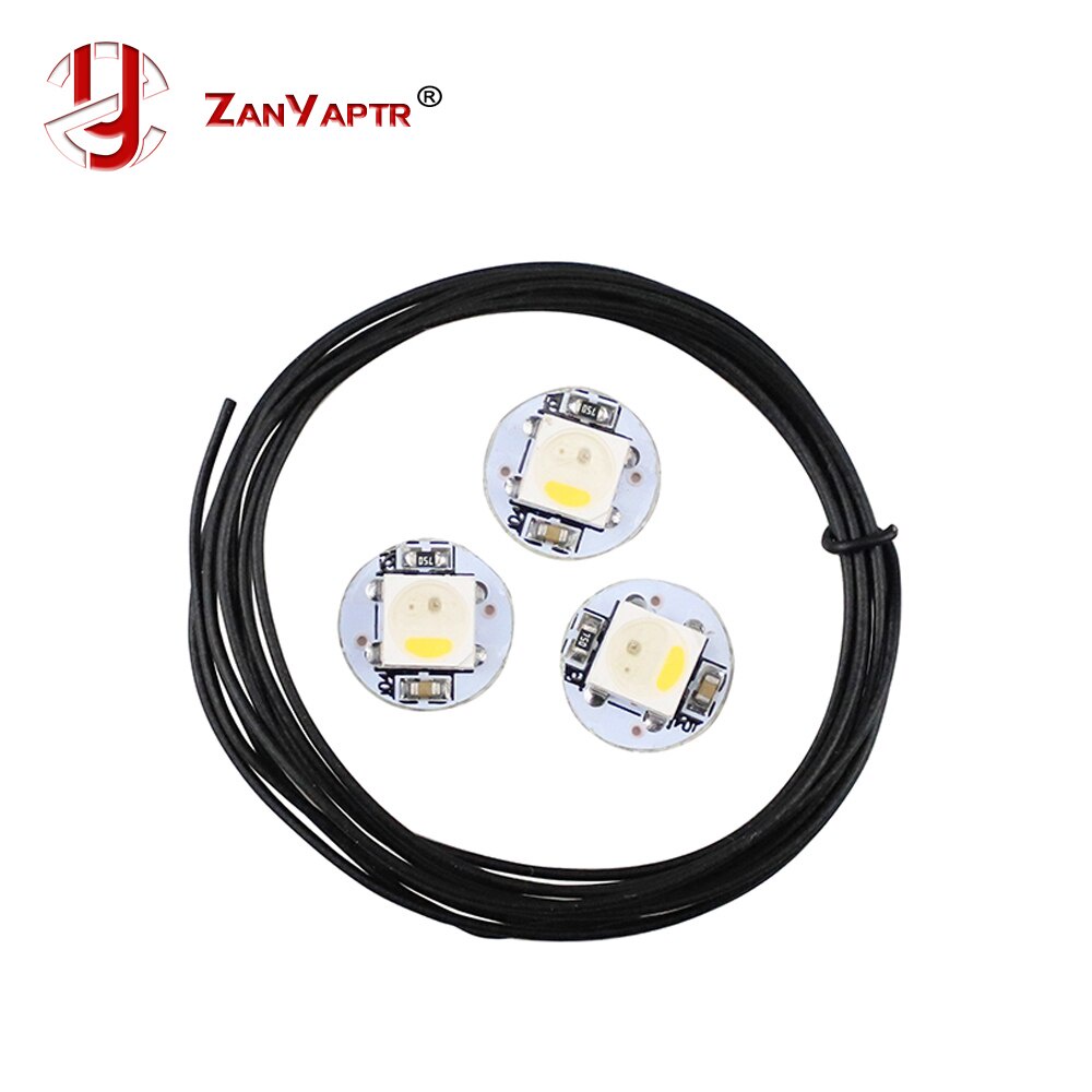 Neopixel RGBW 迷你按鈕 PCB 1M 30AWG PTFE 電纜, 用於 Voron 2.4 Voron