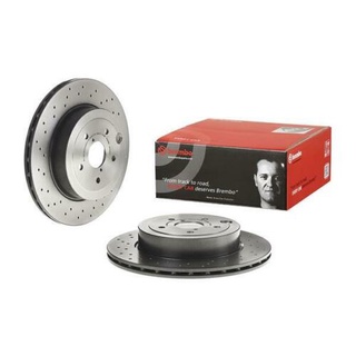 義大利 BREMBO SUBARU IMPREZA 2019+ STI 後 二活塞專用 326MM 碟盤 煞車盤