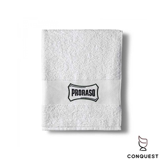 【 CONQUEST 】義大利 Proraso Classic Towel Barber Towel 純棉毛巾 熱敷巾