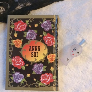 Anna sui 安娜蘇 哥德風 黑紫 絕版筆記本 型錄本 商品本 紀念 收藏 小筆記本 空白本