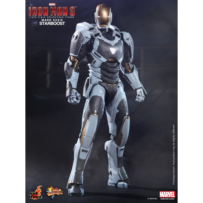 HOT TOYS 12吋 MMS214 鋼鐵人3 Mark 39 亞軌道裝甲 MK39 雙子星