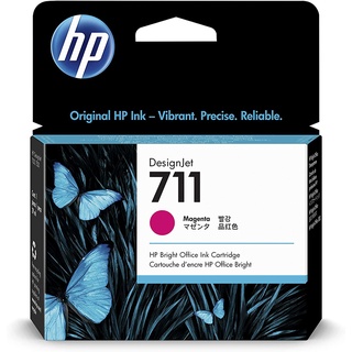 HP 711 原廠紅色墨水匣 CZ131A 適用 DesignJet T120/T520/T130/T530