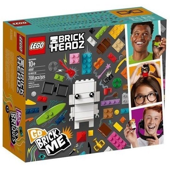 LEGO 樂高 41597 大頭 Brickheadz 全新現貨 Go Brick Me