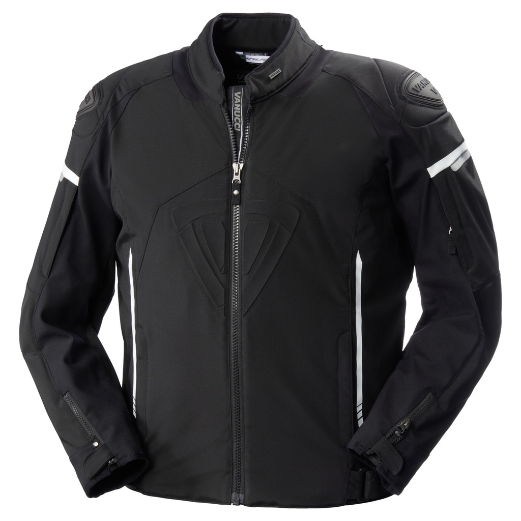【德國Louis】VANUCCI T-ART 18 摩托車騎士防摔衣外套 黑色防水防風運動休閒款護具夾克編號212426