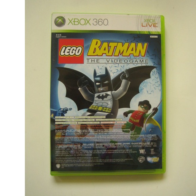 XBOX360 樂高蝙蝠俠 LEGO BATMAN