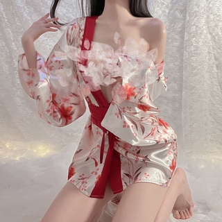 性感 溫泉 浴衣 日式 和服 睡裙 日系 內衣 制服 睡衣 浴袍 夏日 時尚 輕薄款