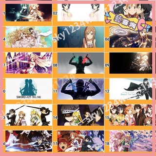限時下殺 遊戲滑鼠墊 免費客製化 超大加厚 刀劍神域 Alicization 90款 動漫 大滑鼠墊 辦公桌 藝喜淘🌈