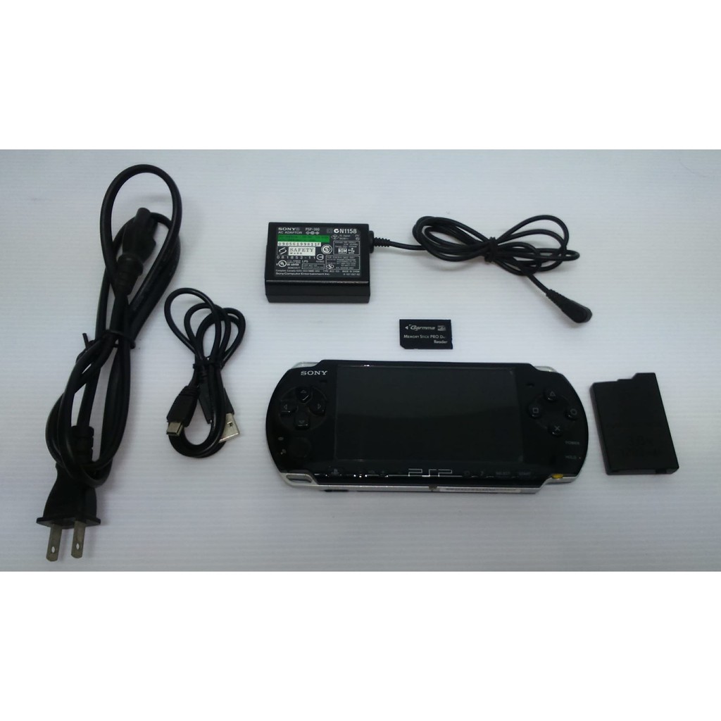 [現貨]PSP 3007型黑色主機(配件齊全)