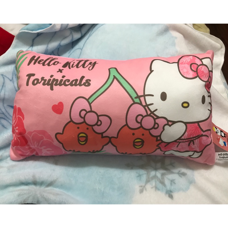 正版 Hello Kitty 枕頭 50*30cm