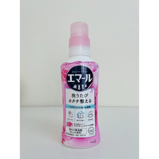 日本製 花王KAO纖維防縮水防褪色洗衣精 玫瑰花香/清新飄香 500ml