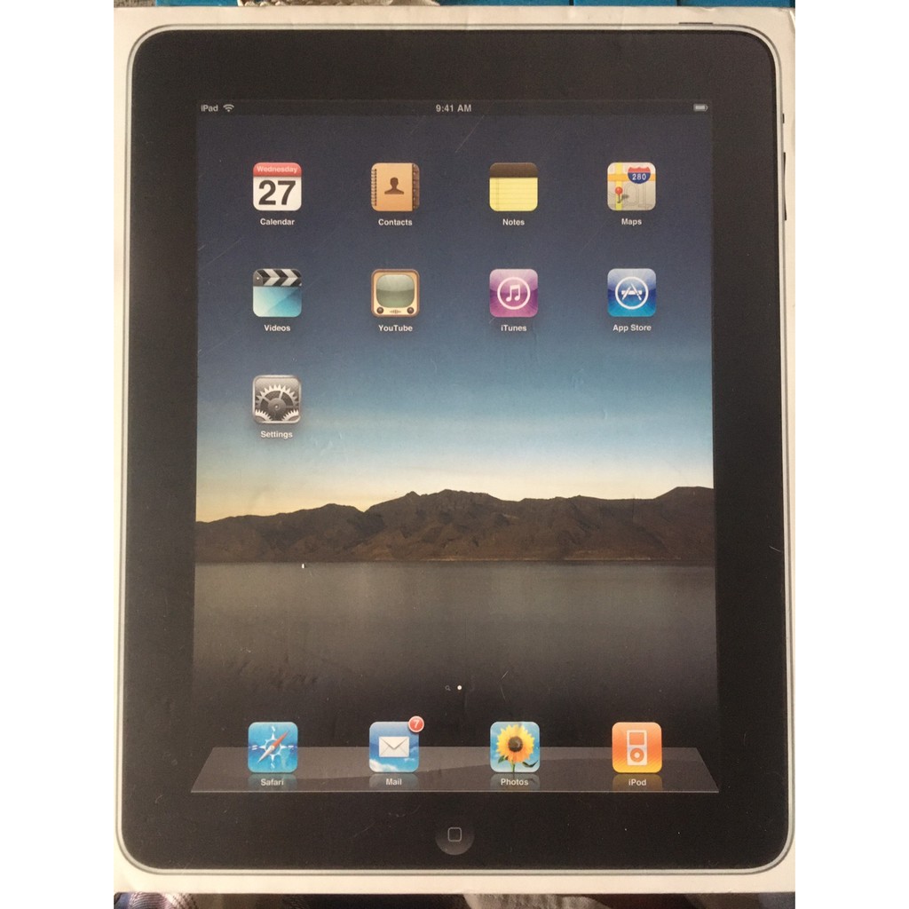「私人好貨」🔥絕版 iPad 1th Wi-Fi版 A1219 功能正常 原廠序號盒/無配件 歡迎詢問 自售 二手
