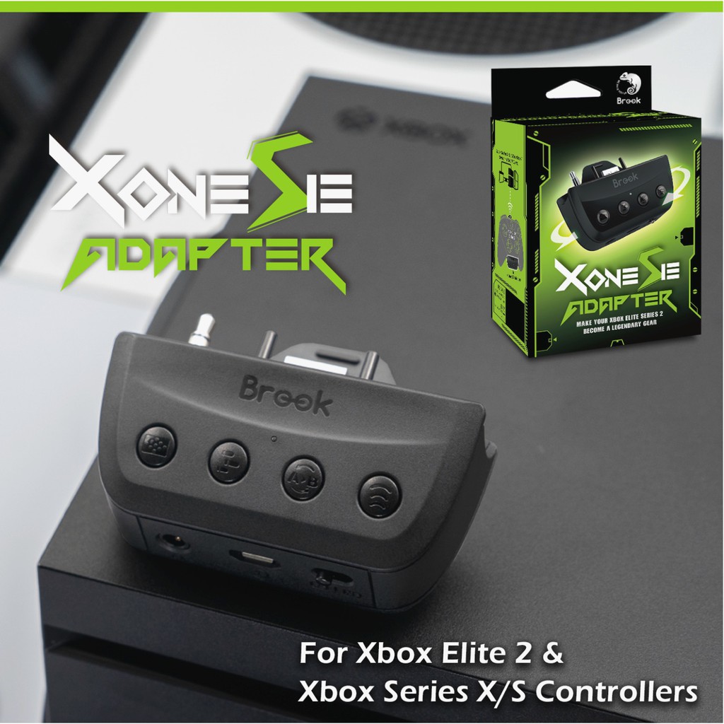 BROOK XONE SE轉接器 支援XBOX Elite 2菁英手把 連發 X1/PS5/PS4/NS/Switch