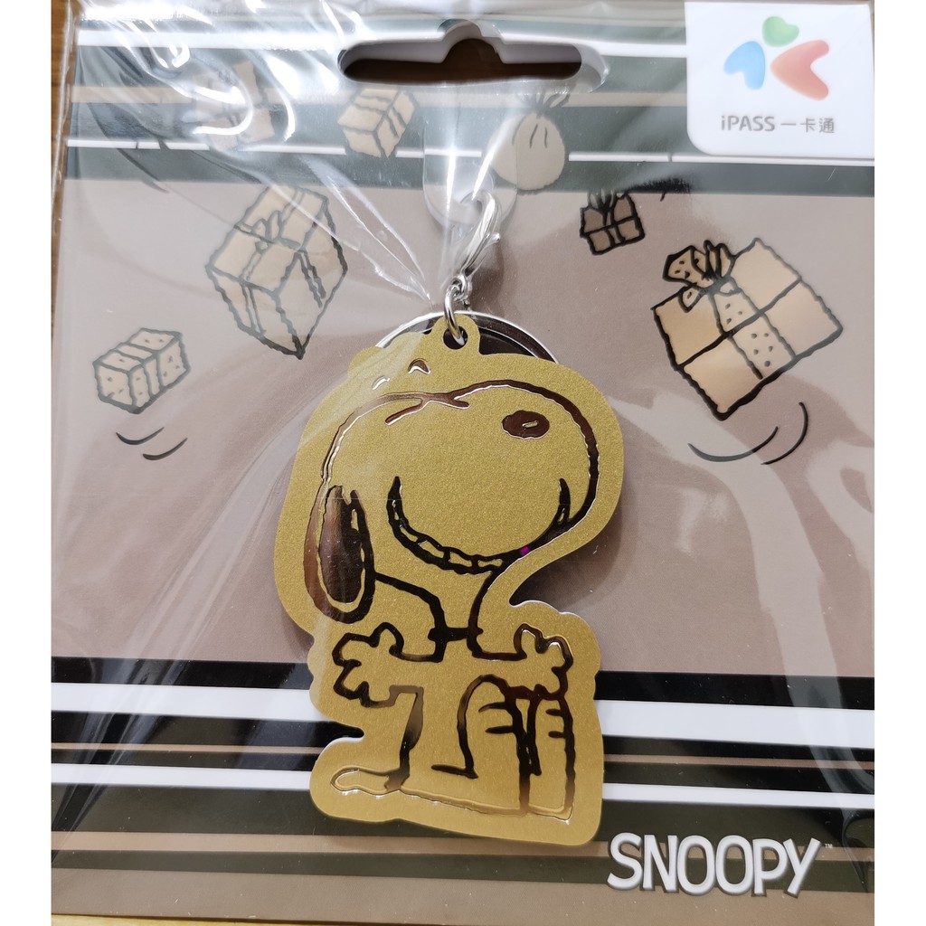 現貨 史努比snoopy 坐領 造型一卡通金閃閃小黃鳥糊塗塌客捷運卡火車卡超商可用功能同悠遊卡ipass 蝦皮購物