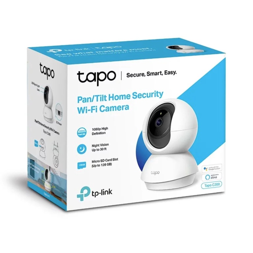 TP-Link Tapo C200 wifi 無線智慧 可旋轉 高清網路攝影機 監視器 視訊監控 1080P 高畫質