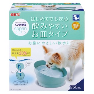 （發票）（現貨）GEX 犬貓飲水器 渴盼 貓用/狗用 950ML