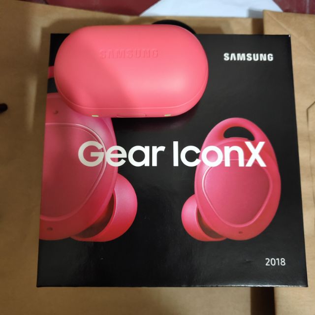SAMSUNG Gear Iconx 2018藍芽耳機 拉丁粉 二手保固中