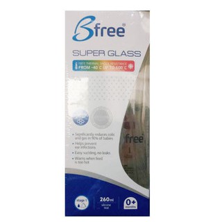 Bfree 貝麗 玻璃寬口徑奶瓶260ml (單入)【佳兒園婦幼館】