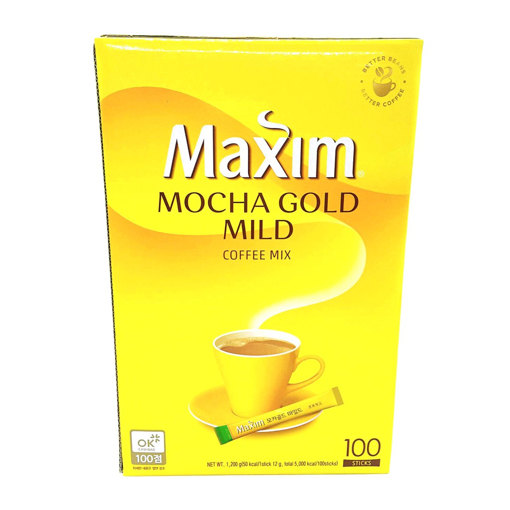 Maxim 原味咖啡 白金咖啡 摩卡咖啡 100包入