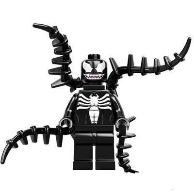 LEGO 樂高 超級英雄人偶 sh055 毒液 全套配件 稀有 76004