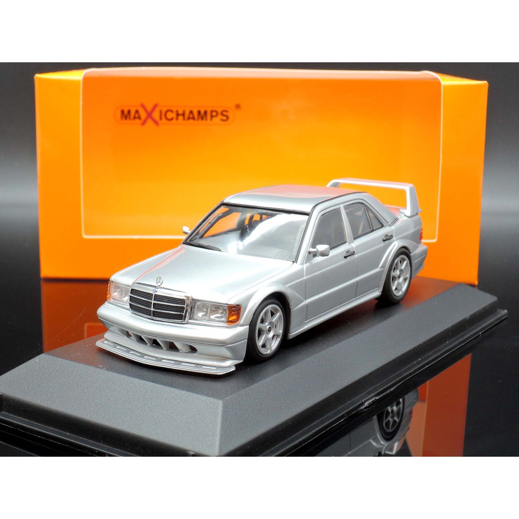 【MASH】現貨特價 Maxichamps 1/43 Mercedes-Benz 190E 2.5-16 EVO 銀