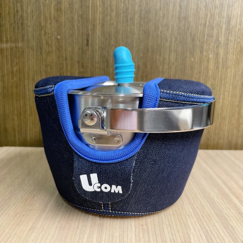 【全新/保留】UCOM 益康屋 防溢提鍋牛仔系列14cm（1L）