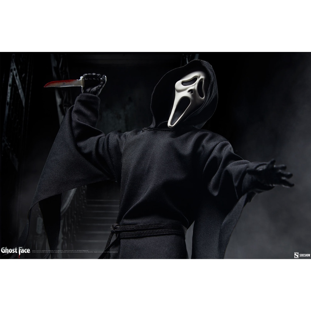 【可樂心】Sideshow 驚聲尖叫 Scream 鬼臉 Ghost face 1/6 30cm 現貨