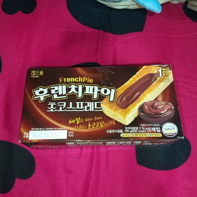 韓國 巧克力法國派 170g