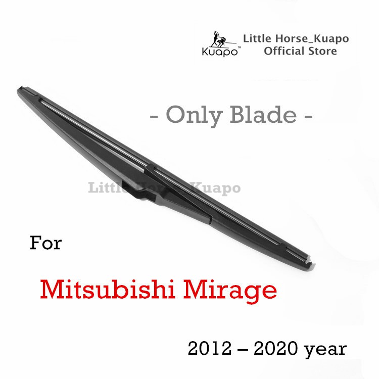 SUZUKI MITSUBISHI Kuapo 品牌 2012 至 2020 年三菱 Mirage 後雨刮片(1 件後雨