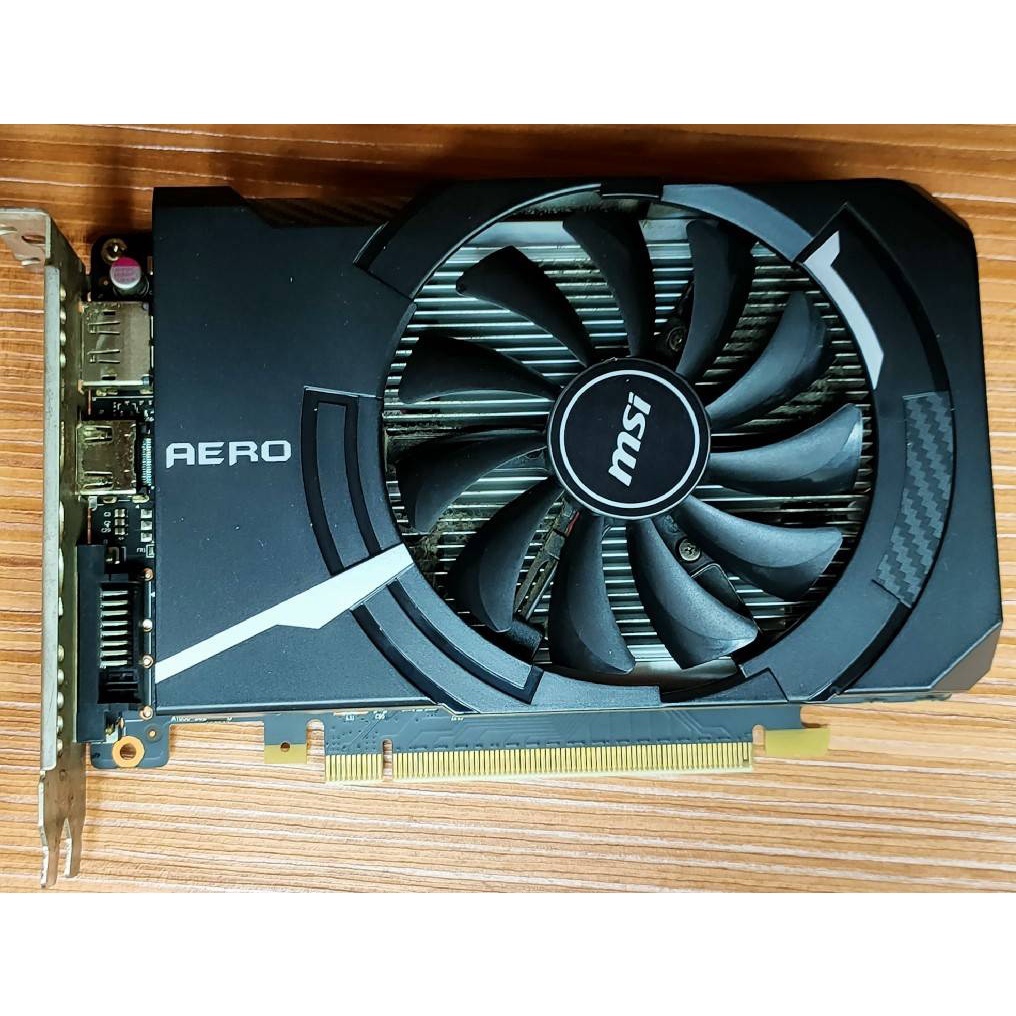 二手顯卡 中古顯卡 良品 測試正常 可刷卡 微星 MSI GTX1050 2G OCV1 DDR5 免額外供電