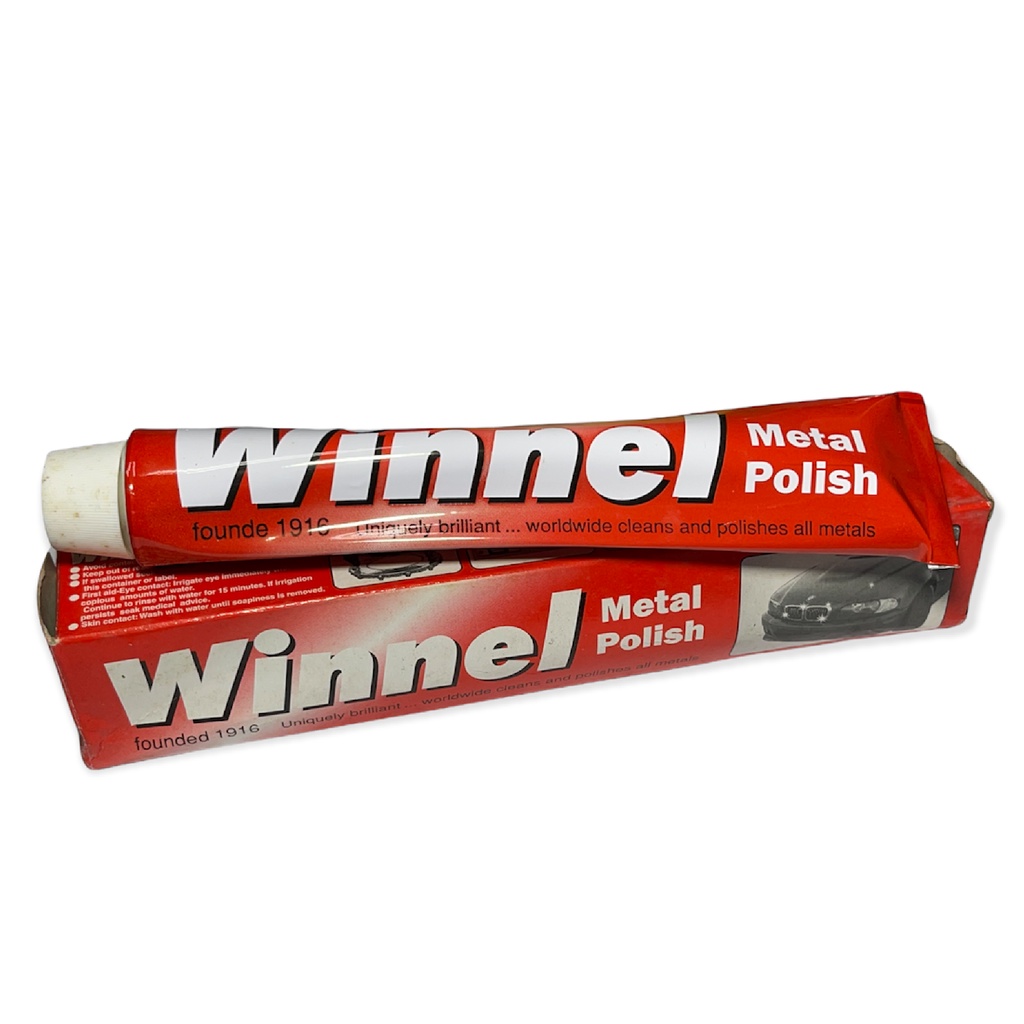 英國製 Winnel 萬能牌金屬亮光膏 白鐵膏 電鍍膏 磨砂膏 電鍍 汽機車 一條