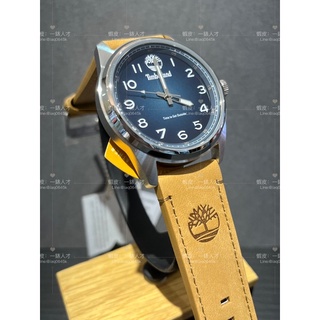 Timberland 天柏嵐 NORTHBRIDGE系列 經典型男腕錶 皮帶-藍x咖啡TDWGA2152102