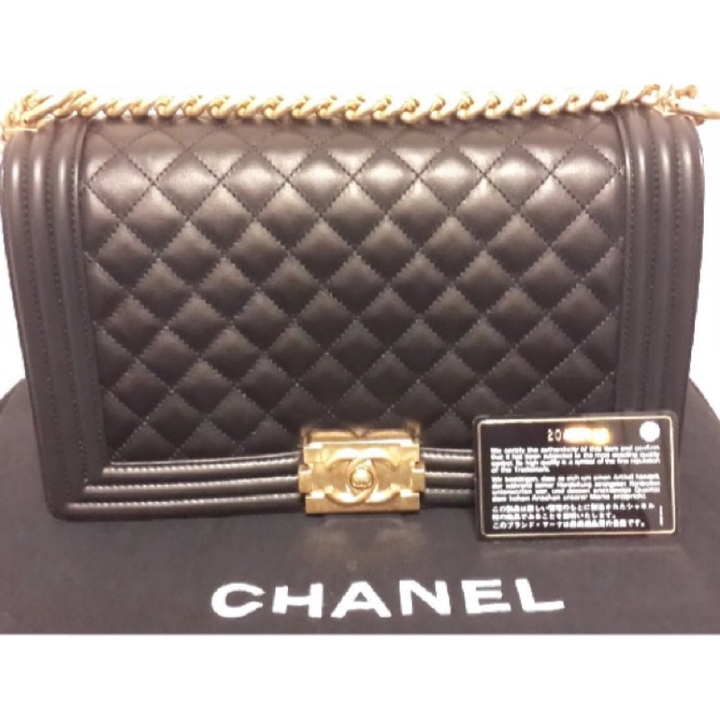 香奈兒Chanel 全新boy 28cm