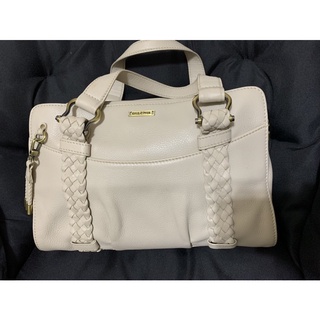 德國 Gold Pfeil 米色 牛皮 包 leather bag