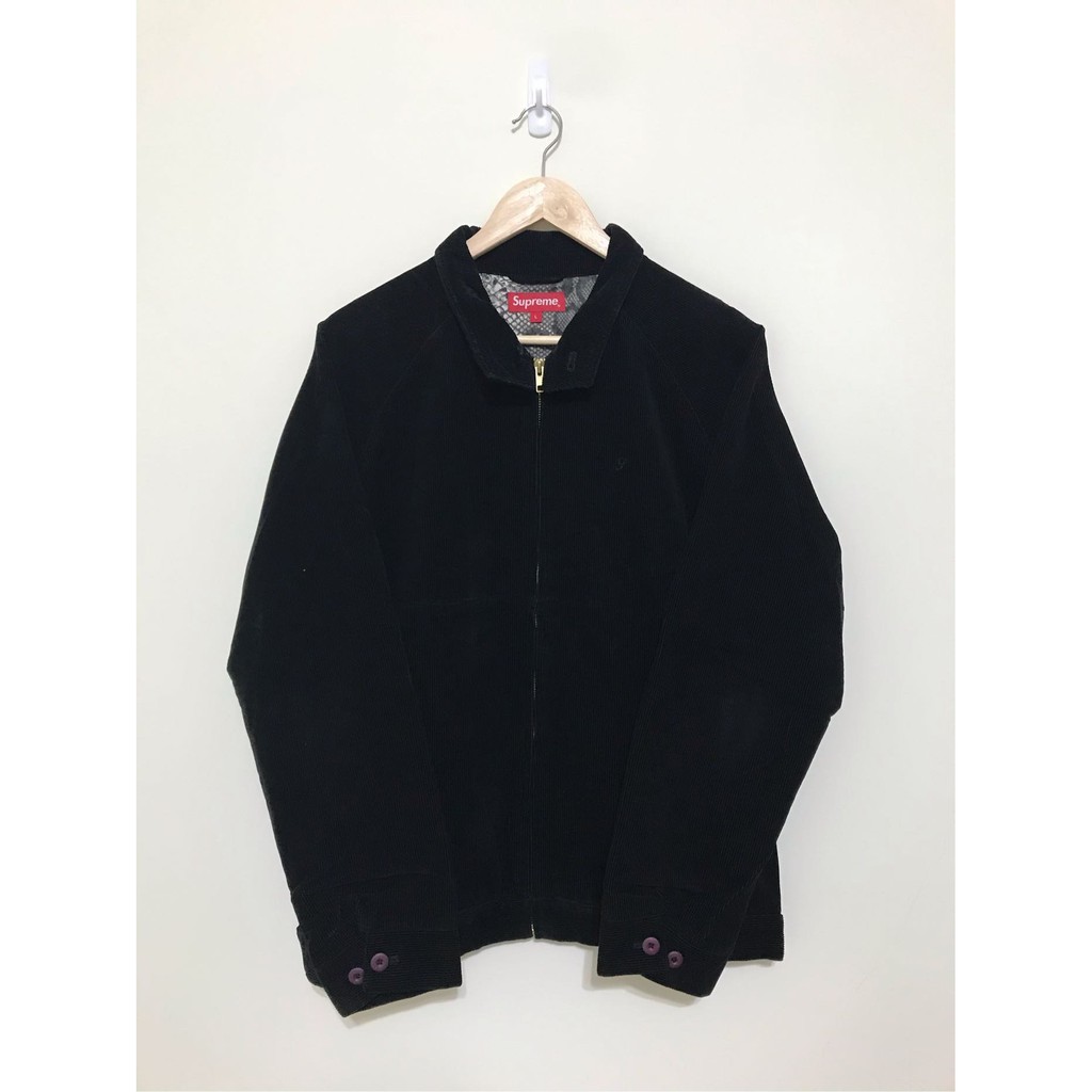 supreme wool harrington jacket