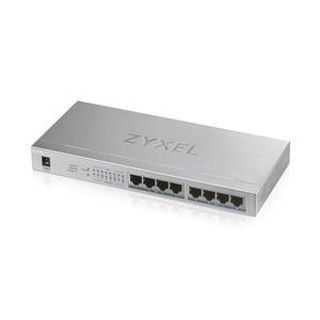 ☆永恩通信☆ZyXEL GS1008HP 8埠GbE無網管型PoE+交換器