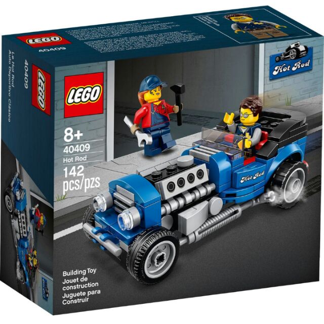 樂高 LEGO 40409 Blue Fury Hot Rod