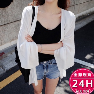 【梨卡】隔日到貨 女裝 罩衫 防曬罩衫 罩衫外套 薄外套 夏天外套 海邊 泳衣 泳裝 比基尼 C6133【現貨24H】