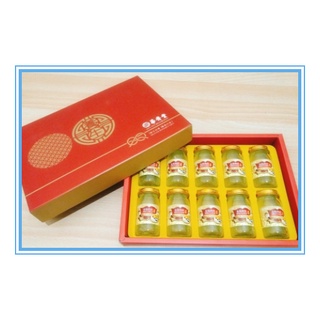華齊堂 蜂王乳金絲燕窩晶露禮盒 珍珠粉燕窩飲禮盒 公司貨 ( 60毫升/10入) (60毫升/6入) 沒有提袋