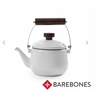【Barebones】Enamel Teapot 琺瑯茶壺 1.5L『蛋殼白』 露營 野餐 茶壺 咖啡壺 琺瑯壺
