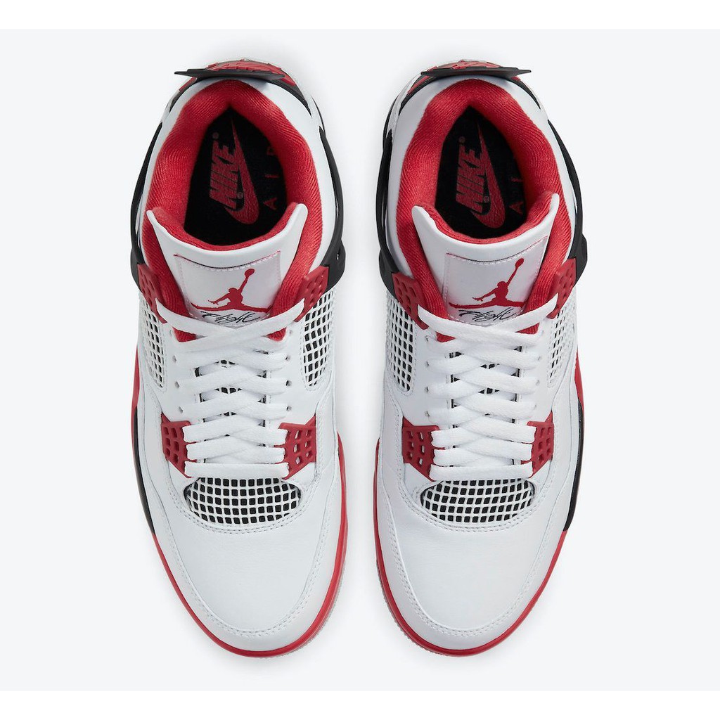 jordan iv black fire red