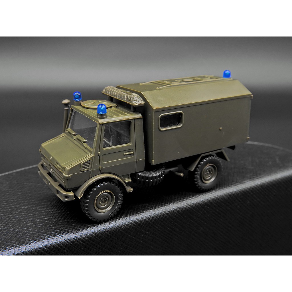 中古品roco Ho 1 87 325 Benz Unimog Krkw 軍用救護車minitanks 蝦皮購物