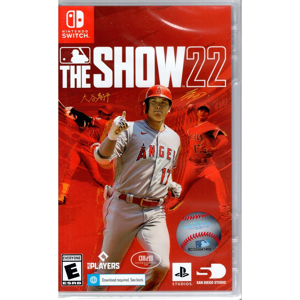 Switch遊戲 大谷翔平 封面 NS 美國職棒大聯盟 22 MLB The Show 22 英文版【魔力電玩】