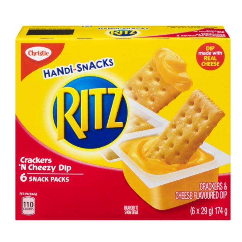 加拿大直送🔥 Ritz起司沾醬餅乾 一盒6入200 二盒350