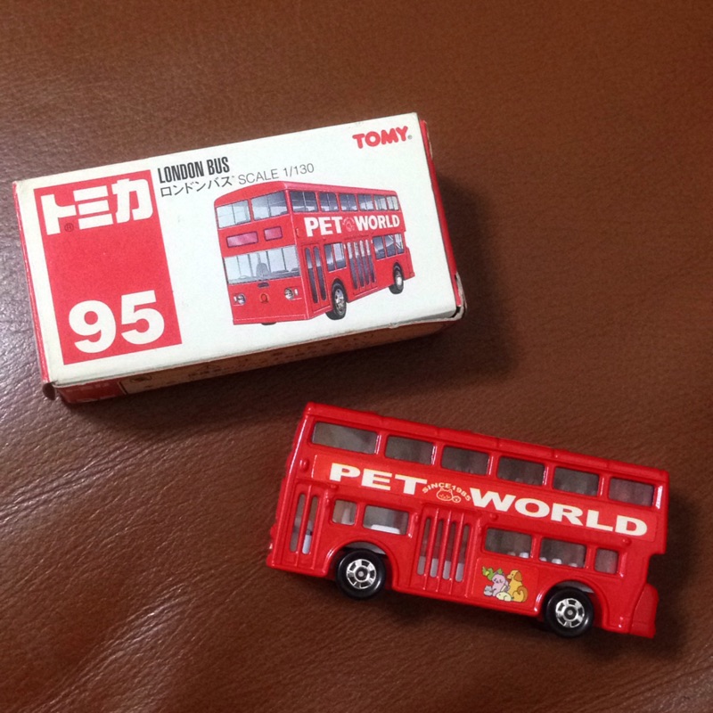 紅標 Tomy Tomica No.95 London Bus