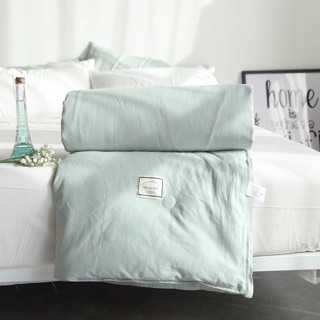 五色/素色水洗棉空調被 簡約涼被 日式空調毯 北歐毛毯