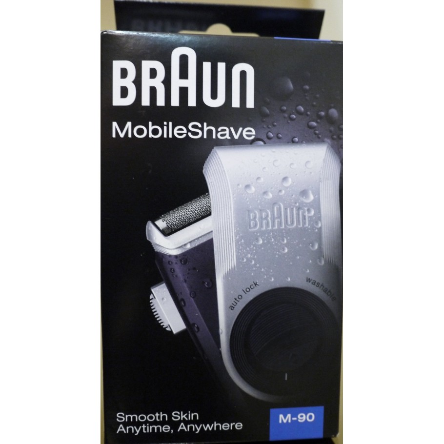 【開發票】百靈 Braun 電池式 電鬍刀 電動刮鬍刀 M90 M60