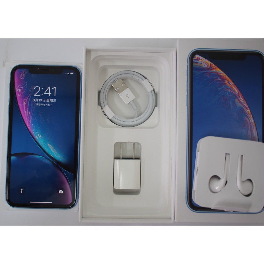 [崴勝3C] 二手 九成新 藍色 Apple iphone xr 64g