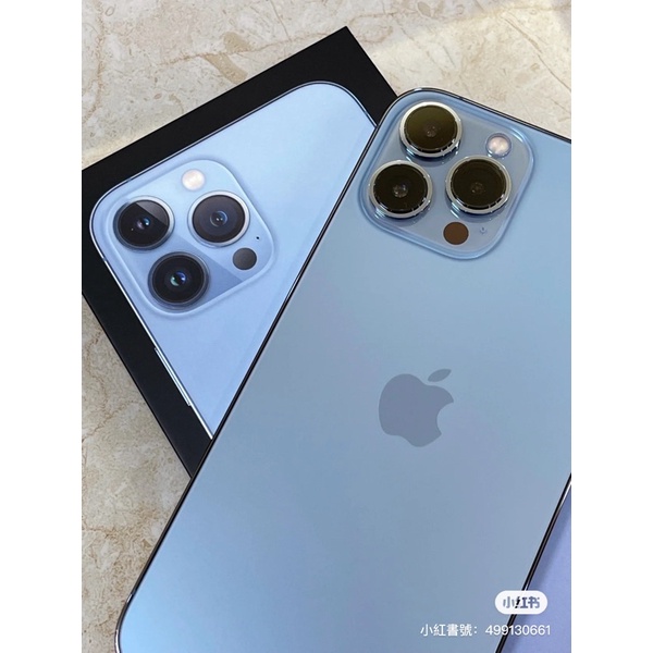 全新iphone13 pro 256G 藍色+二手iphone11 64G黑色（貼換·柏衡客）